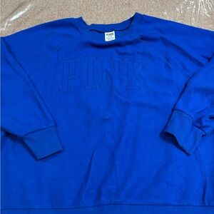 PINK Blue Sweatshirt